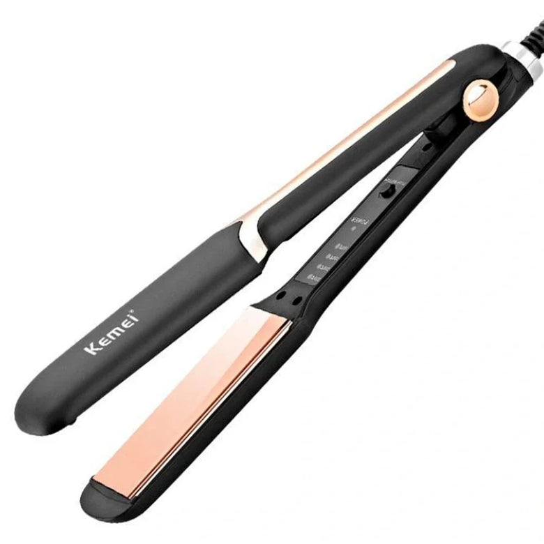 Kemei KM-458 Professional Hair Straightener Wet