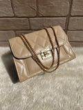 Cross body bag with golden chain - Crossbody bag Choicemall