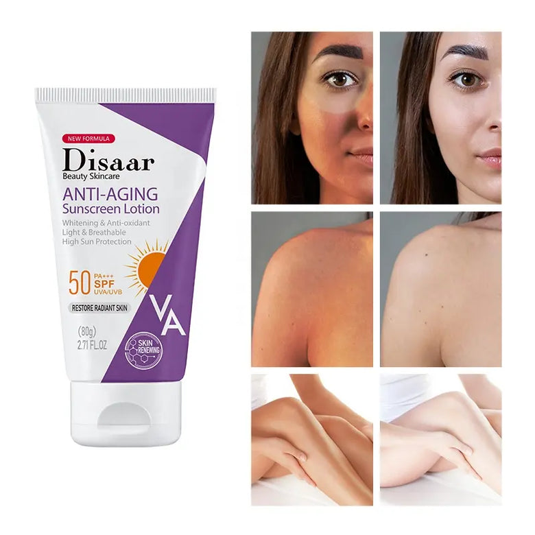 Disaar Anti-Aging Sunscreen SPF 50 | Retinol & Vitamin C