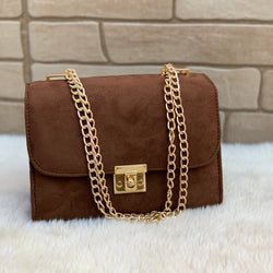 Alcan Chic Crossbody Bag - Russet Brown