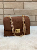 Alcan Chic Crossbody Bag - Russet Brown