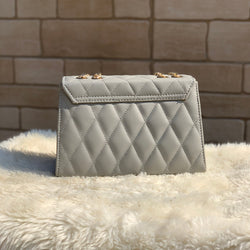 Spanish Grey Crossbody Chain Bag | choicemall 