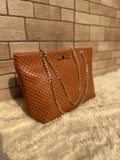 The Rhombus Shoulder Bag “Brown