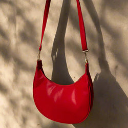 Crossbody Hobo Bag “Blood Moon