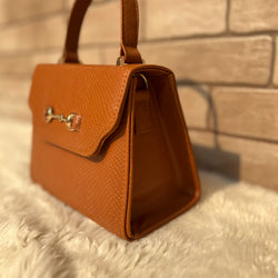 Versatile Amphibian Mini Handbag “Brown