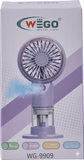 WEGO Portable Mist Fan WG-9909 | 2-in-1 Cooling Spray & Fan