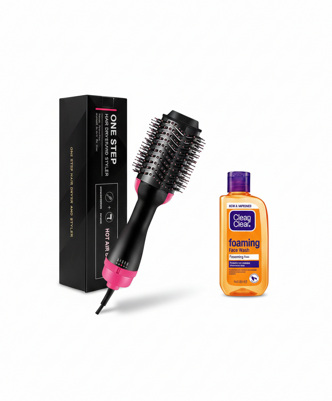 OneStep Blowout Brush Combo Deal + Free Face Wash 🎁