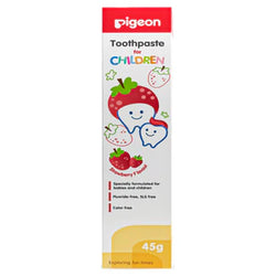 Pigeon Strawberry Flavour Toothpaste 45g