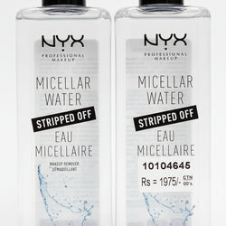 NYX Stripped Off Micellar Water | Makeup Remover 400 mL