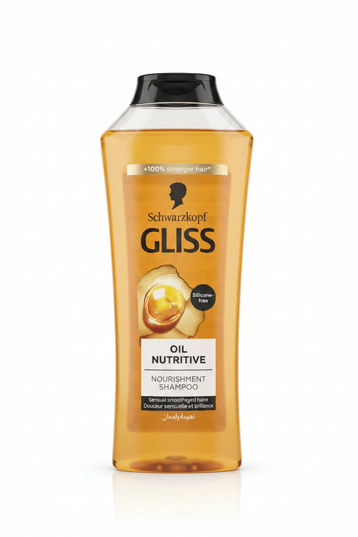 Schwarzkopf GLISS Oil Nutritive Shampoo | For Damaged Hair