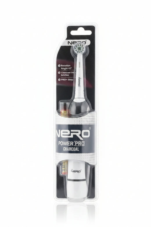 Nero Power Pro Charcoal Electric Toothbrush | Whitening & Deep Clean