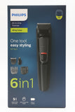 Philips All-in-One Trimmer 6-in-1 Face Styling Kit