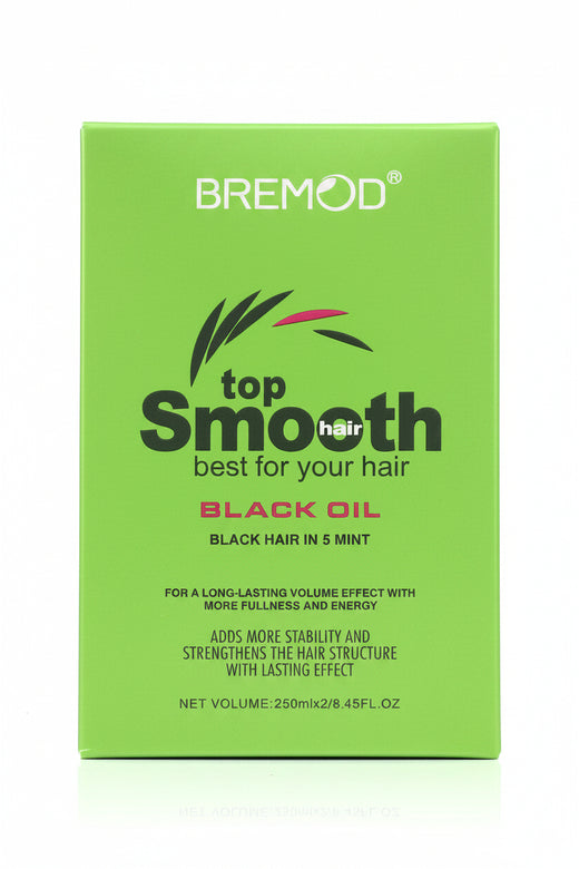 Bremod Top Smooth Black Oil 250mlx2