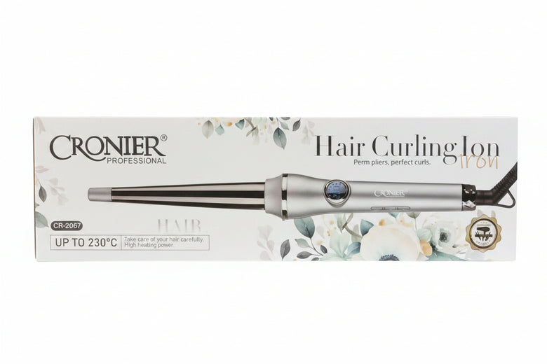 Cronier Professional Hair Curling Iron CR-2067 | Choicemall.pk