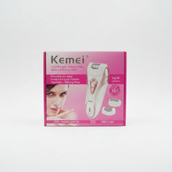 Kemei 3-in-1 Lady Epilator & Callus Remover KM-519A | Choicemall.pk