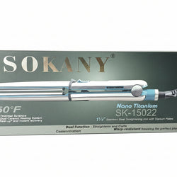 Sokany Nano Titanium Hair Straightener SK-15022