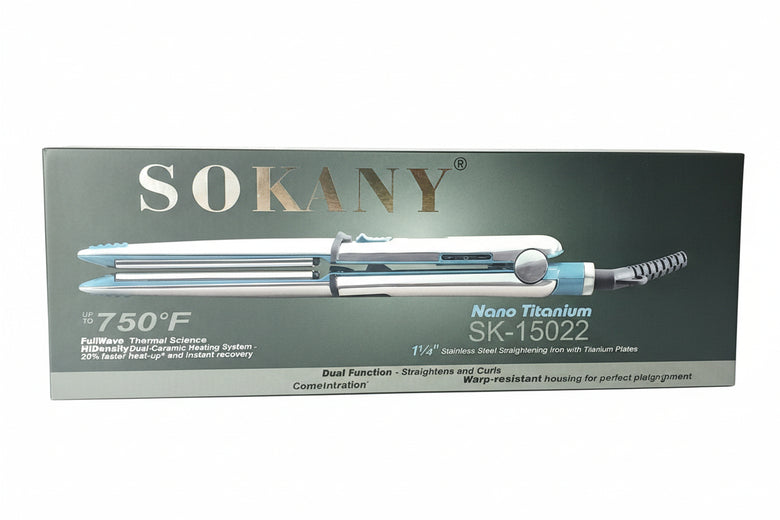 Sokany Nano Titanium Hair Straightener SK-15022