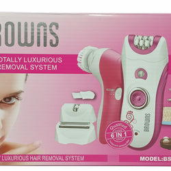 Browns 6-in-1 Hair Removal System BS-3066