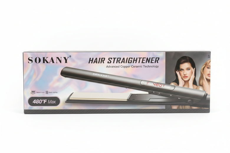 Sokany Hair Straightener Advanced Copper Ceramic | Choicemall.pk