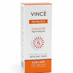 Vince Sun Block SPF 75 75ml | Choicemall.pk