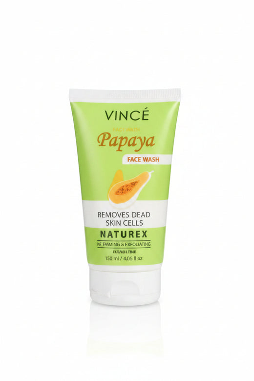 Vince Papaya Face Wash Naturex 120ml | Choicemall.pk