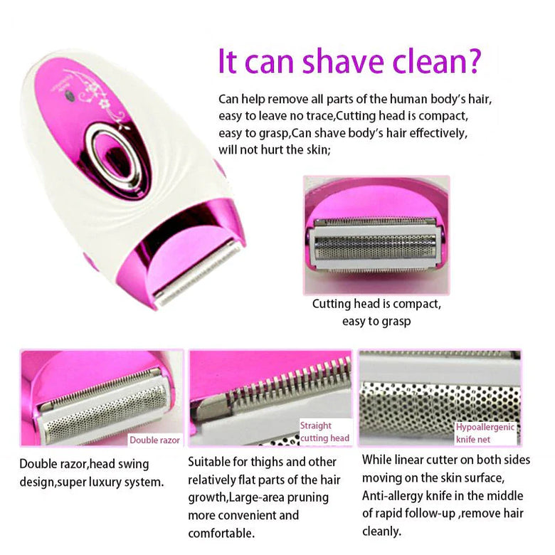 Electric Epilator Hair Trimmer Machine - choicemall