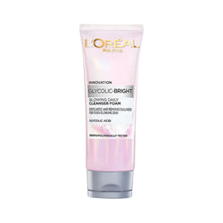 L'Oreal Paris Glycolic Bright Glowing Daily Facial Cleanser Foam 100ml
