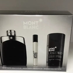 MONT BLANC LEGEND MEN 3S SET(EDP 100ML+75ML STICK+MINI)