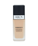 IDUN Minerals Norrsken Longwear Liquid Foundation with Poreless, Luminous Coverage, Dewey, Glowing Finish, Vegan, Cruelty and Silicone Free Makeup - trendifypk