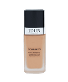 IDUN Minerals Norrsken Longwear Liquid Foundation with Poreless, Luminous Coverage, Dewey, Glowing Finish, Vegan, Cruelty and Silicone Free Makeup - trendifypk