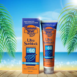 Banana Boat Ultra Sunblock SPF 60 | Aloe Vera & Vitamin E | Waterproof | Original in Pakistan