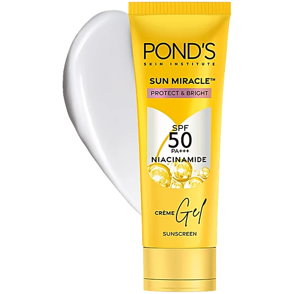 Pond's Sun Miracle SPF 50 PA+++ Niacinamide Sunscreen | Protects & Brightens | Original in Pakistan | Choicemall.pk