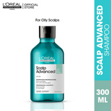 Loreal Professional Serie Expert Scalp Advanced Anti-Oiliness Shampoo 300ml