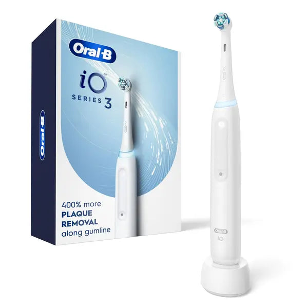 Oral-B iO Series 3 Electric Toothbrush | White Rechargeable
