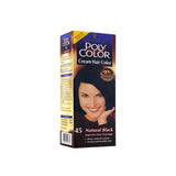 Poly Hair Color - 45 Natural Black (45ml+36ml)