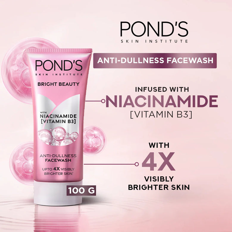 PONDS FACE WASH BRIGHT BEAUTY 100 GM