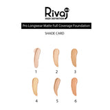 Rivaj HD Pro Longwear Matte Full Coverage Foundation