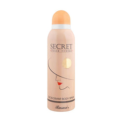 Rasasi 200ml Secret Pour Women Body Spray 200ml