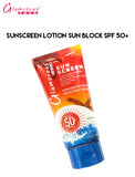 Glamorous Face SPF 50+ Sunscreen Lotion | 4-Hour Water Resistant | Choicemall.pk