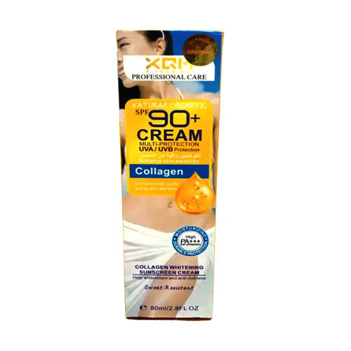 XQM Collagen Sunscreen SPF 90+ | Elasticity & Whitening | Choicemall.pk