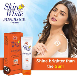 Skin White SPF 60 Sunblock Cream | Whitening & Anti-Wrinkle
