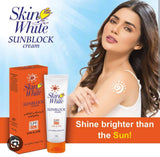 Skin White SPF 60 Sunblock Cream | Whitening & Anti-Wrinkle