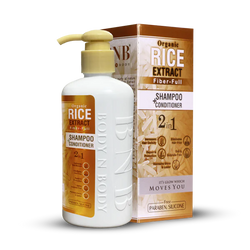 Organic Rice Extract Shampoo + Conditioner For Hair Growth