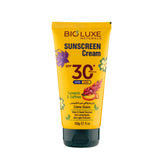 Bio Luxe SPF 30+ Sunscreen | Turmeric & Saffron | Choicemall.pk