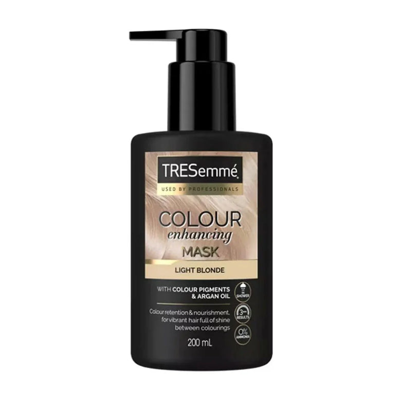 Inhencing Tresemme Ash Blonde Pump Colour Enhancing Hair Mask 200ml – choicemall