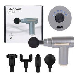 Fascia Gun Muscle Massager – Deep Tissue Percussion Massage Gun