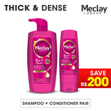 Meclay London Thick & Dense Shampoo 660ml + Conditioner Pair Box