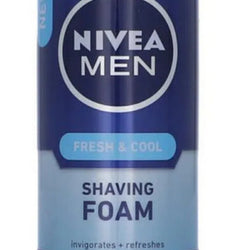 Nivea Men Shaving Foam Cool Kick Invigorates & Refreshes 200ml