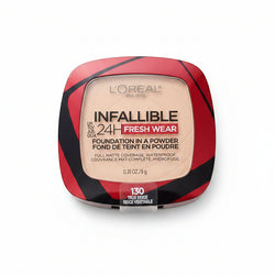 L'Oréal Infallible 24H Fresh Wear Powder Foundation | 130 True Beige
