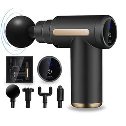 Rechargeable Massage Gun with LED Touch